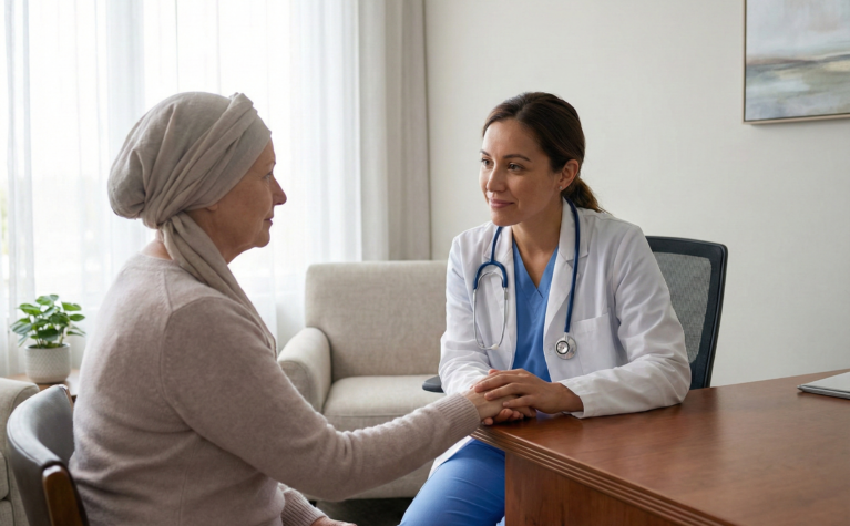 Cancer Pain Management Without Heavy Medicines