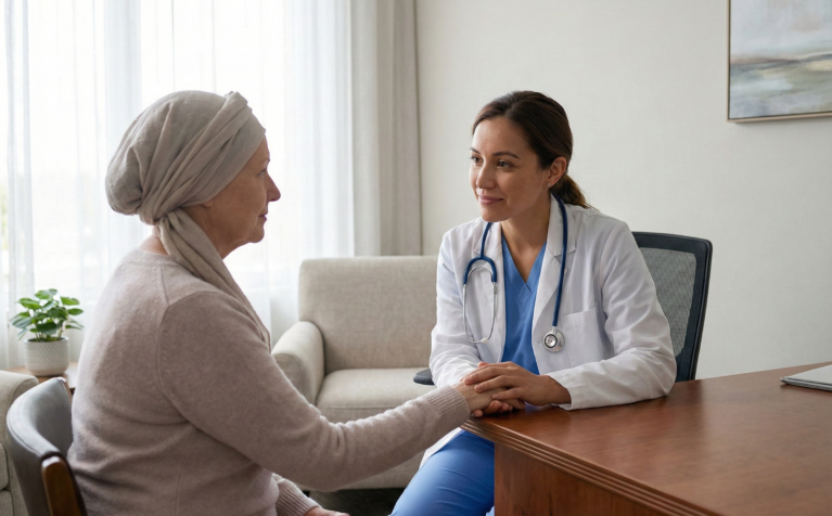 Cancer Pain Management Without Heavy Medicines