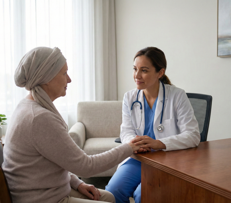 Cancer Pain Management Without Heavy Medicines